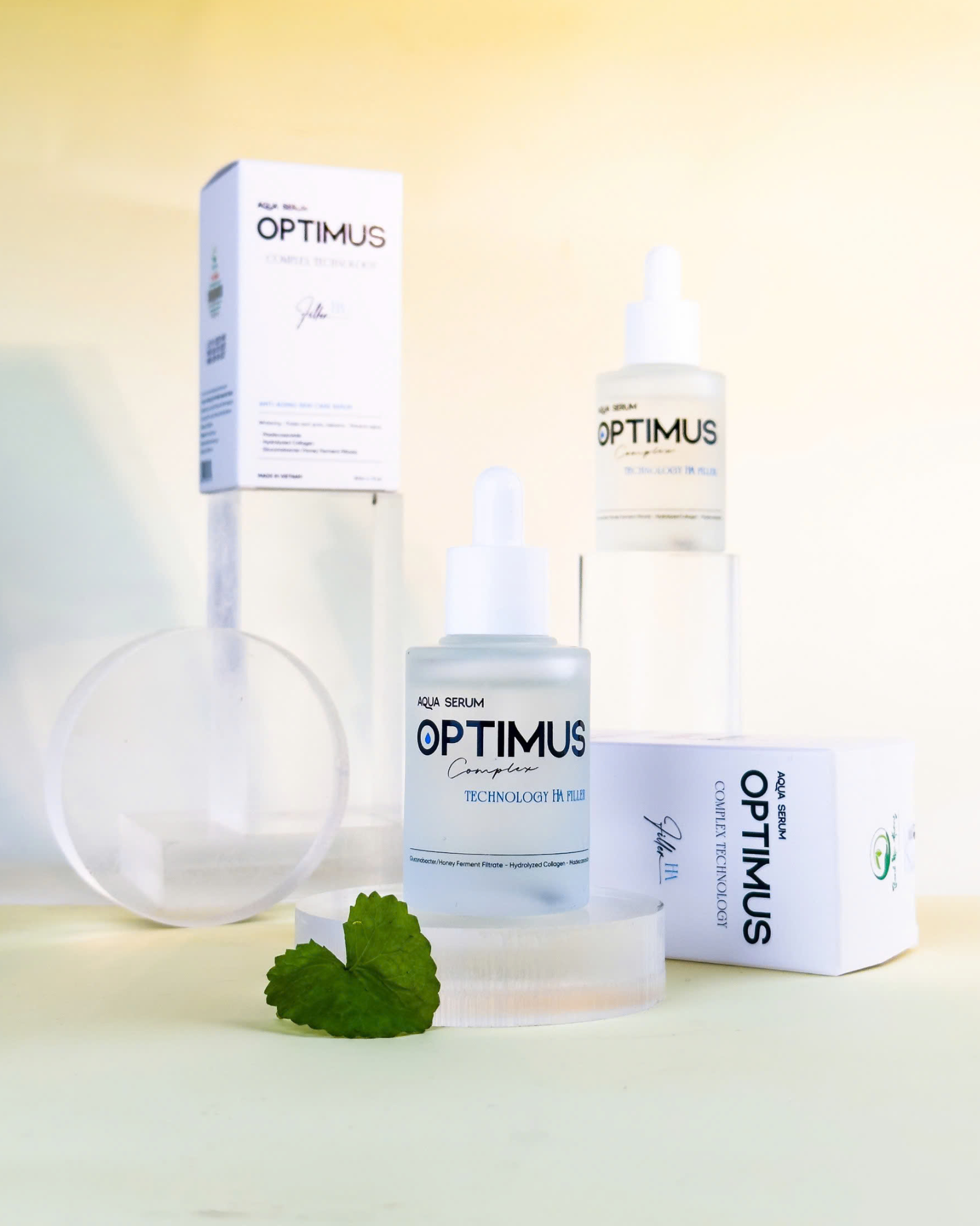 AQUA SERUM OPTIMUS COMPLEX TECHNOLOGY HA FILLER