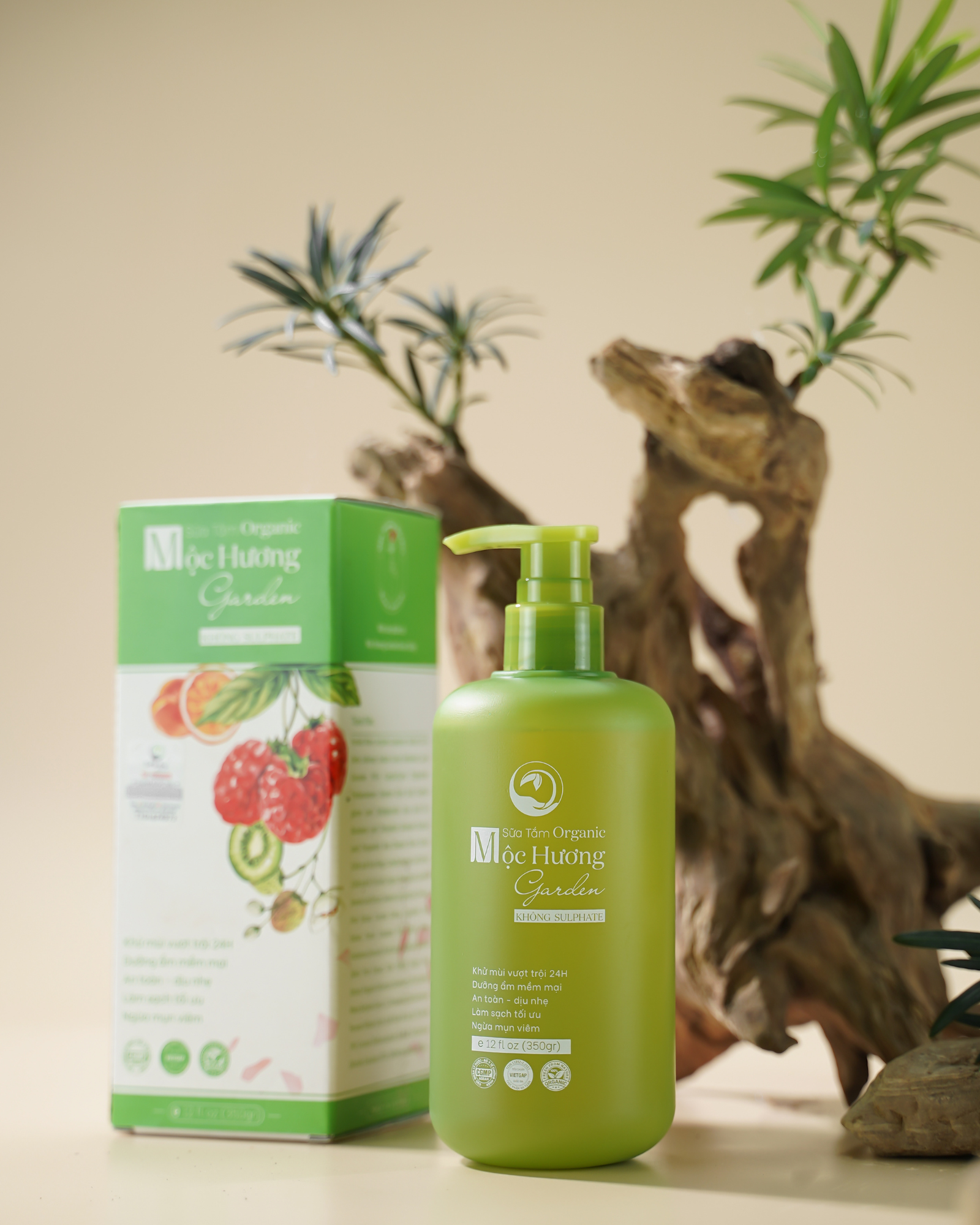 SỮA TẮM ORGANIC MỘC HƯƠNG GARDEN